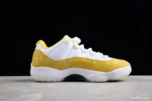 1st Kicks 1379 low air jordan snakeskin” 11 ah7860- GoodFit “yellow 1106